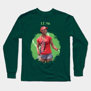 Li Na cartoon Long Sleeve T-Shirt